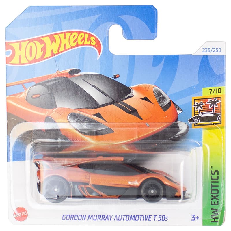 ماشین دکوری مدل Gordon Murray Automotive T50s برند Hot Wheels — تصویر ۳