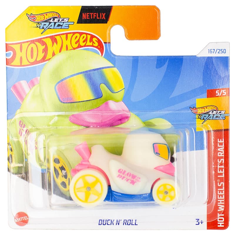ماشین دکوری مدل Duck N Roll برند Hot Wheels — تصویر ۳