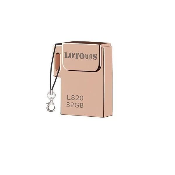فلش مموری USB 2.0 لوتوس مدل L820 ظرفیت 32 گیگابایت