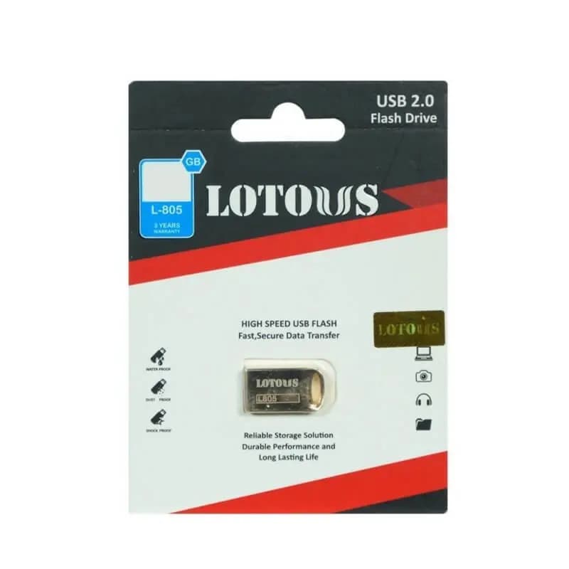 فلش مموری USB 2.0 لوتوس مدل L805 ظرفیت 32 گیگابایت — تصویر ۴
