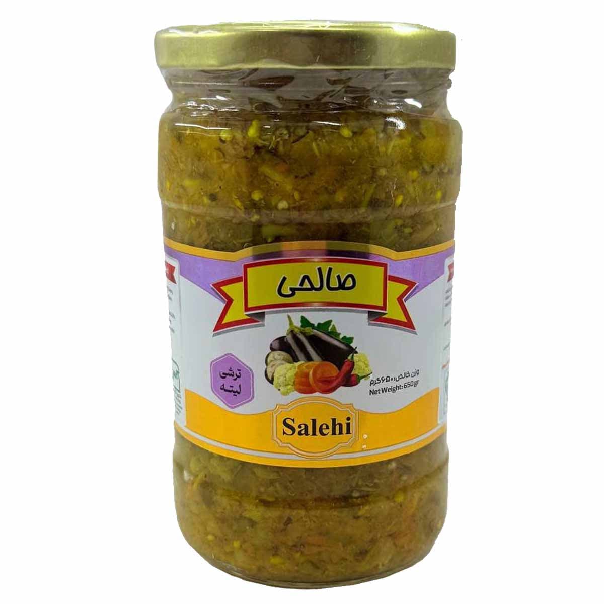ترشی لیته شیشه صالحی 650 گرم