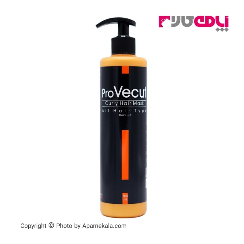 ماسک روزانه مو پرو ویکات provecut مناسب موی فر و مجعد حجم 500 میل — تصویر ۲
