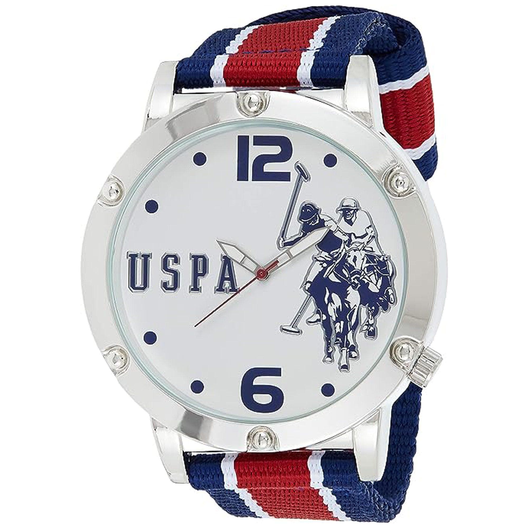 ساعت مچی مردانه U.S. Polo Assn. Mens Quartz Watch, Analog Display