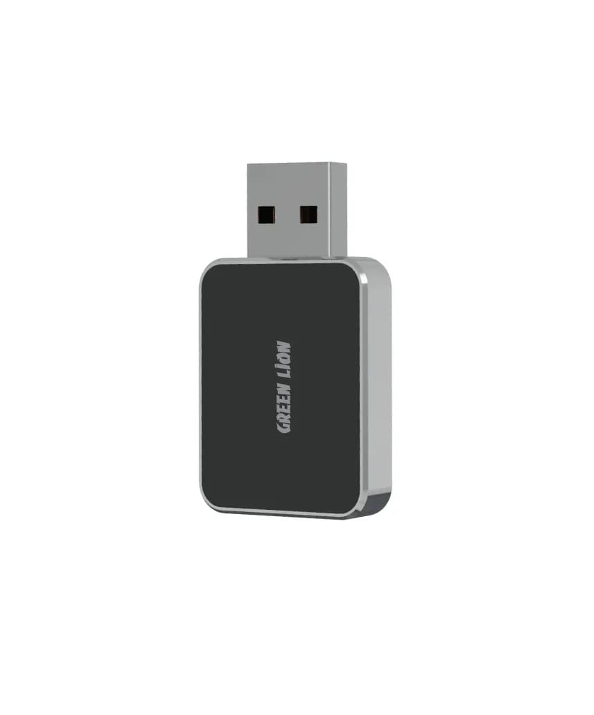 دانگل بیسیم CarPlay و Android Auto خودرو مدل Mini Wireless Adapter گرین لاین — تصویر ۲