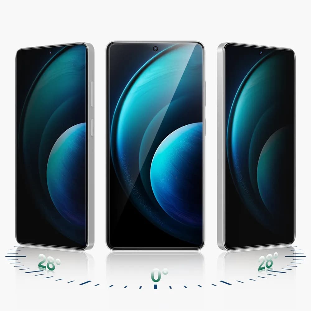 محافظ صفحه نمایش حریم شخصی Samsung Galaxy S26 Ultra مدل 9H Privacy Shield گرین لاین — تصویر ۳