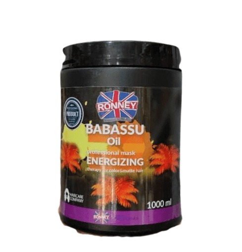 ماسک مو روغن باباسو انرژی زا برند رونی اصل انگلیس RONNEY