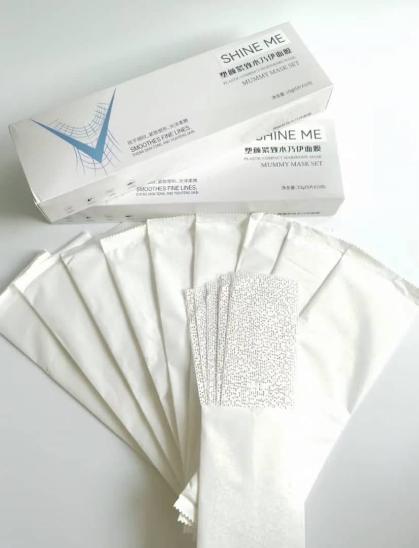 ماسک گچی لیفت صورت ( ماسک مومیایی ) MUMMY MASK SET