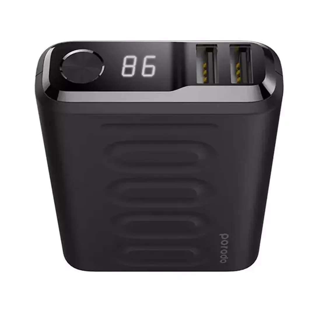 پاور بانک 10000 میلی آمپر پرودو PORODO PD-1092 BK — تصویر ۵