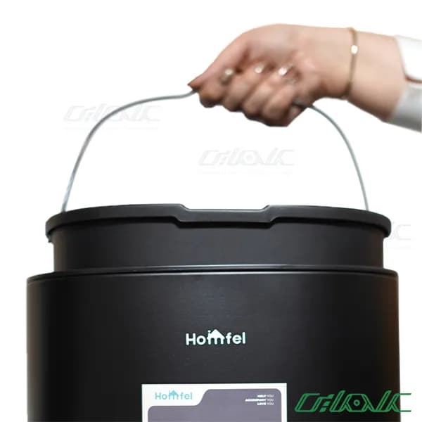 سطل زباله هوشمند مربع هومفل مدل 283-223 (20L) — تصویر ۵
