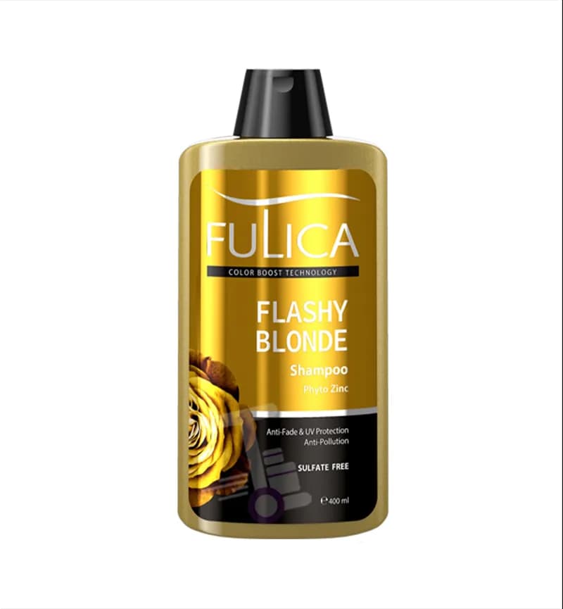 شامپو تثبیت کننده و محافظ موهای رنگ شده فولیکا Fulica مدل Flashy Blonde