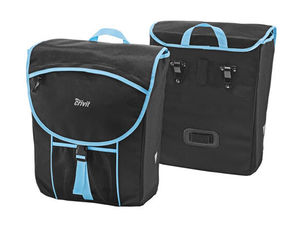 خورجین دوچرخه کرویت Crivit Black-Blue 1 — تصویر ۲