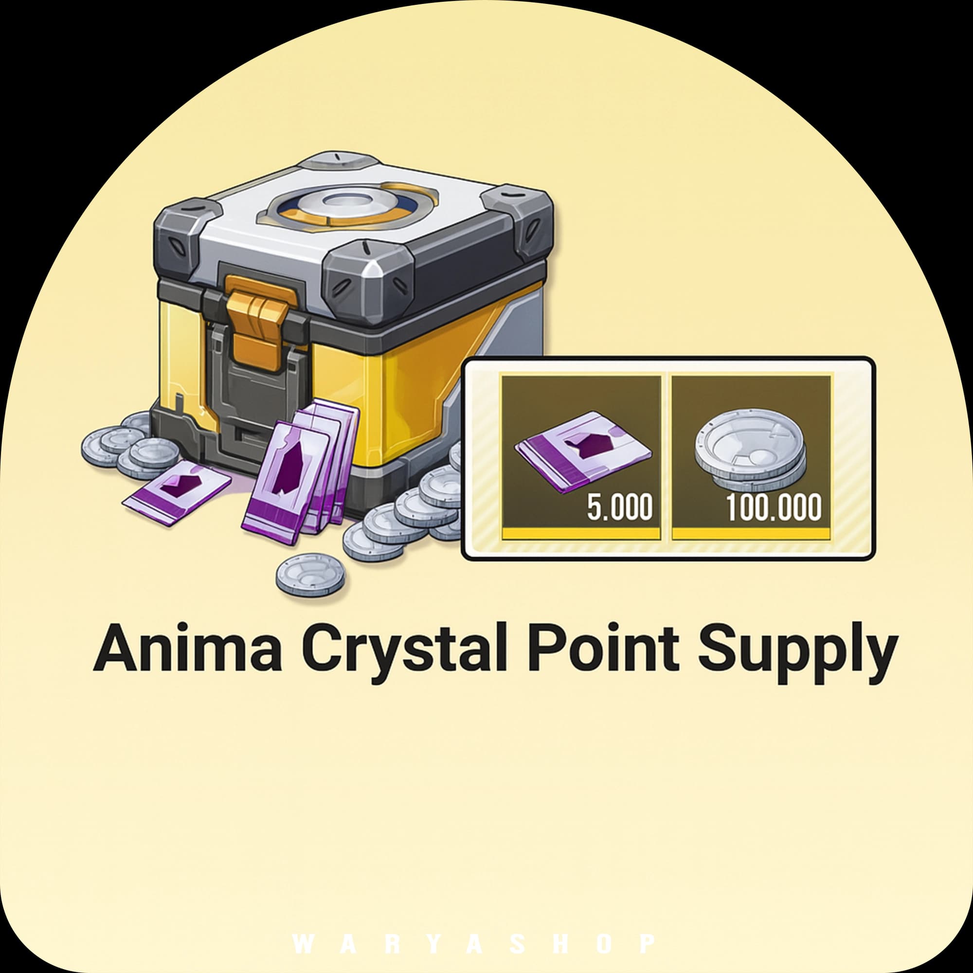 Anima Crystal Point Supply بازی Etheria Restart — تصویر ۲