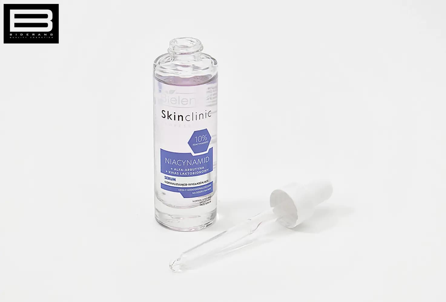 سرم تسکین دهنده نیاسینامید بی یلندا مدل اسکین کلینیک حجم 30ml — تصویر ۵