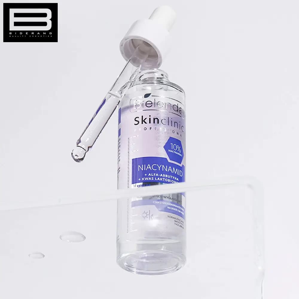 سرم تسکین دهنده نیاسینامید بی یلندا مدل اسکین کلینیک حجم 30ml — تصویر ۳