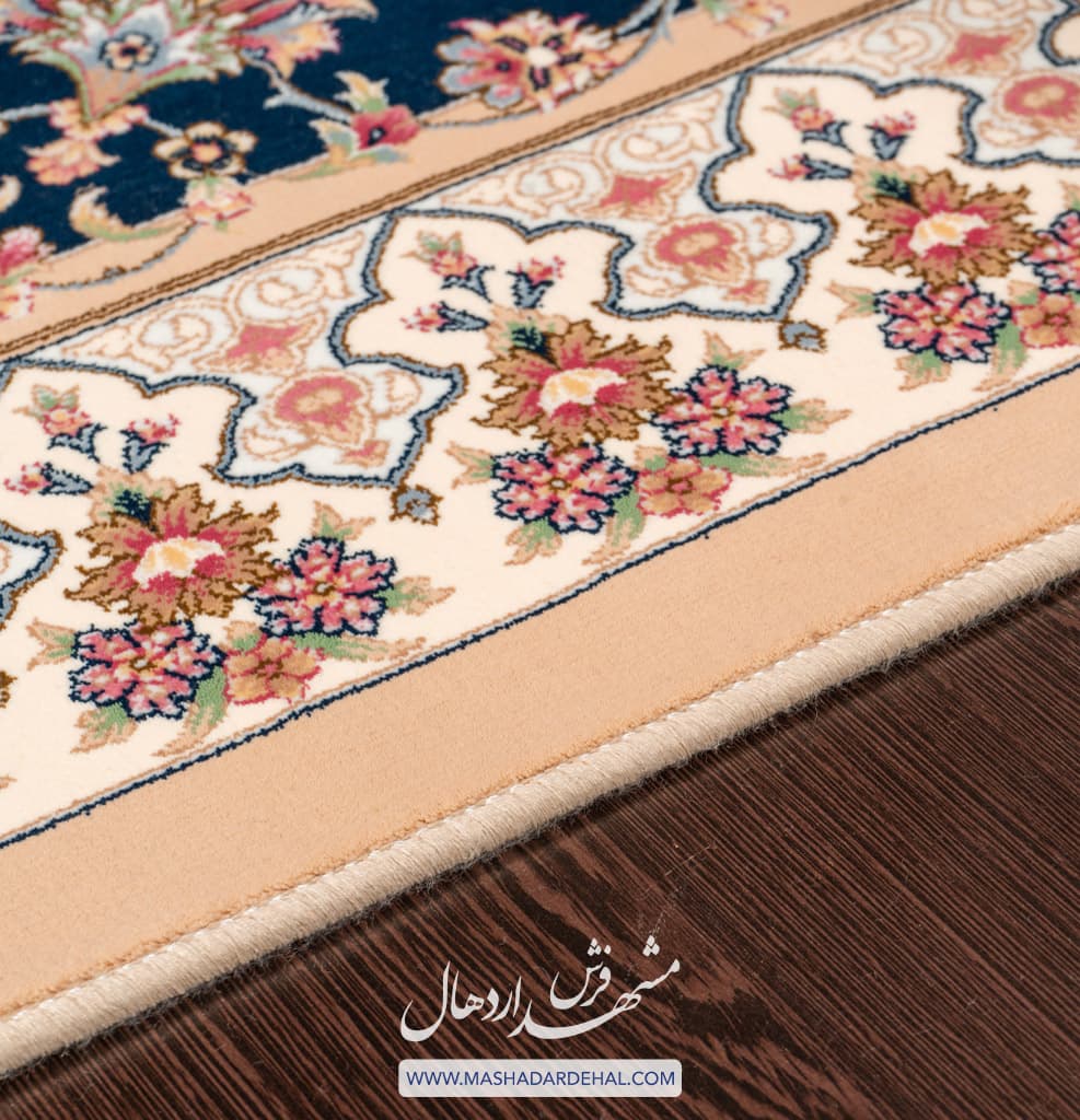 فرش اکریلیک ماشینی کد 193 زمینه کرم — تصویر ۲