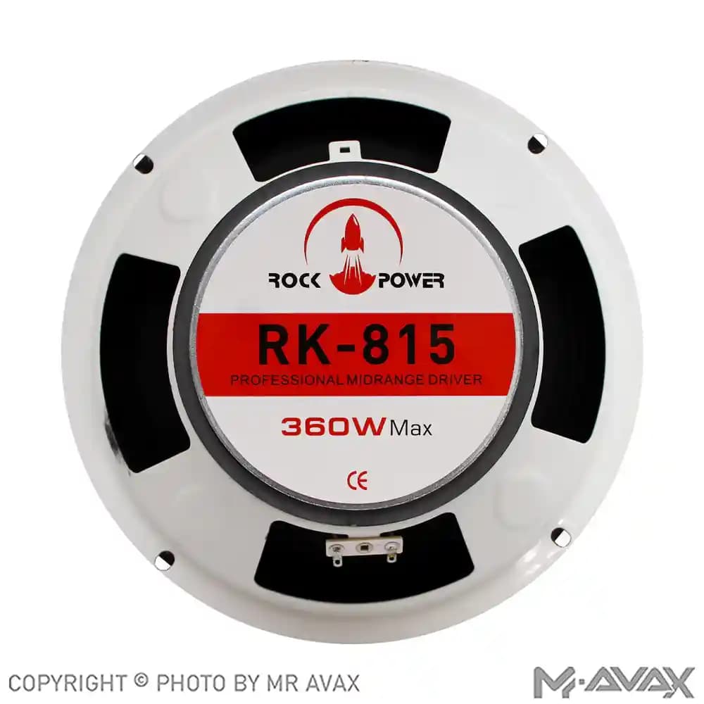 میدرنج 8 اینچ راک پاور مدل RK-815(دو عددی) — تصویر ۳