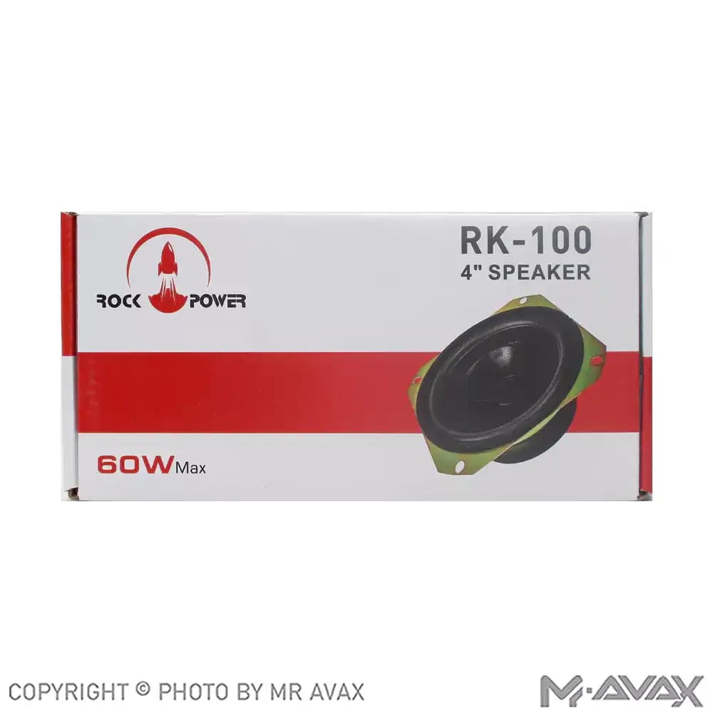 باند فابریک 4 اینچ راک پاور مدل RK- 100(دو عددی) — تصویر ۳