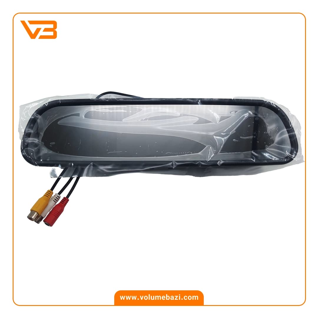 آینه مانیتور دار + دوربین دنده عقب پاناتک مدل P-R901 — تصویر ۲