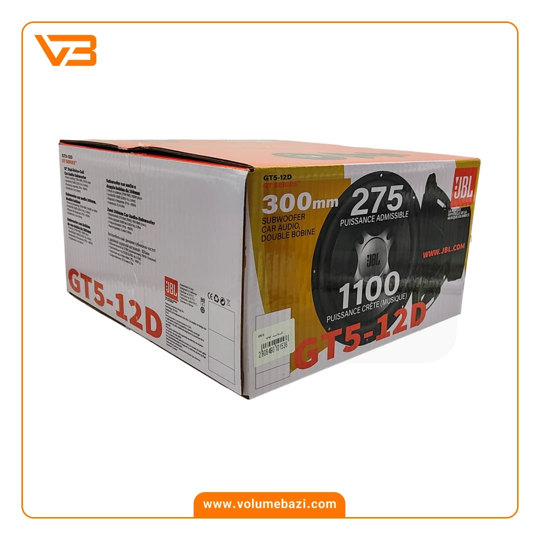 ساب ووفر خودرو جی بی ال مدل GT5-12D — تصویر ۶