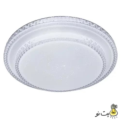 چراغ سقفی دو طبقه کریستالی — تصویر ۴