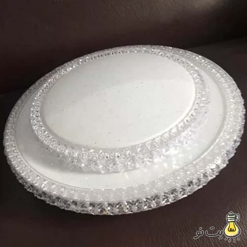 چراغ سقفی دو طبقه کریستالی — تصویر ۵