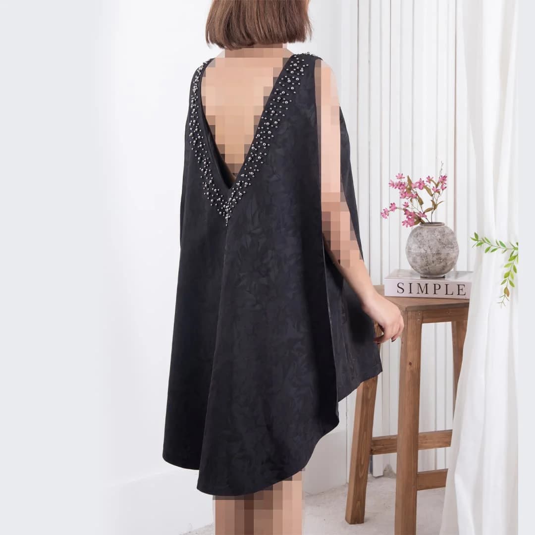 سارافون مجلسی دخترونه SHANA 3124 — تصویر ۳