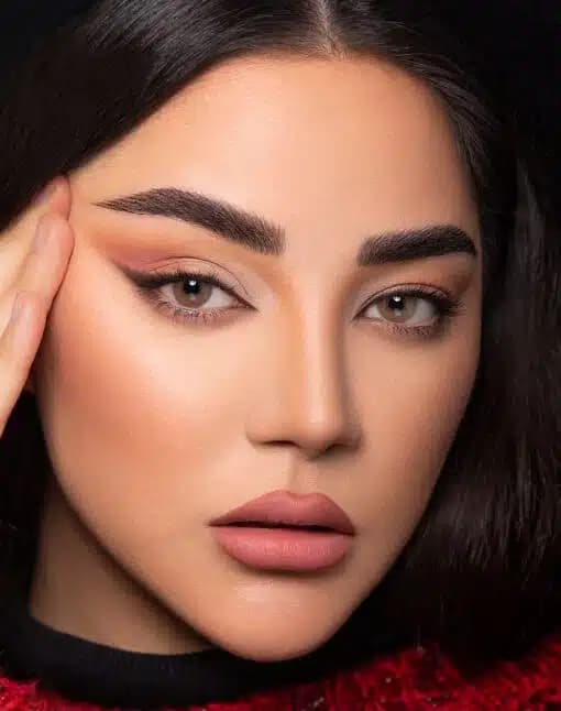 لنز عسلی اُپتی کالر روبی براون | OptiColor Ruby Brown Honey Lens — تصویر ۷