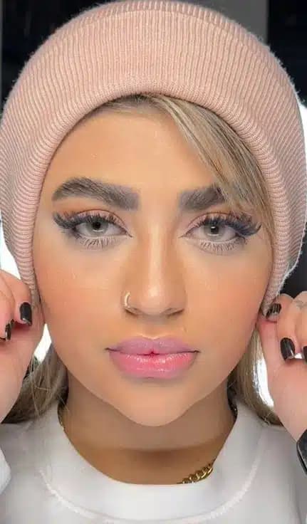 لنز عسلی اُپتی کالر روبی براون | OptiColor Ruby Brown Honey Lens — تصویر ۴