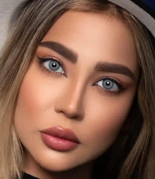 لنز آبی اُپتی کالر ریتا لایت بلو | Opti-Color Rita Light Blue Lenses