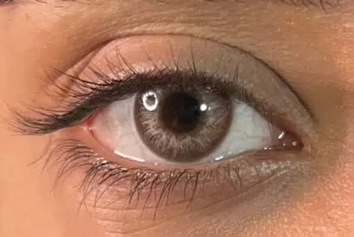 لنز عسلی اُپتی کالر ریتا براون | OptiColor Rita Brown Honey Lenses — تصویر ۵