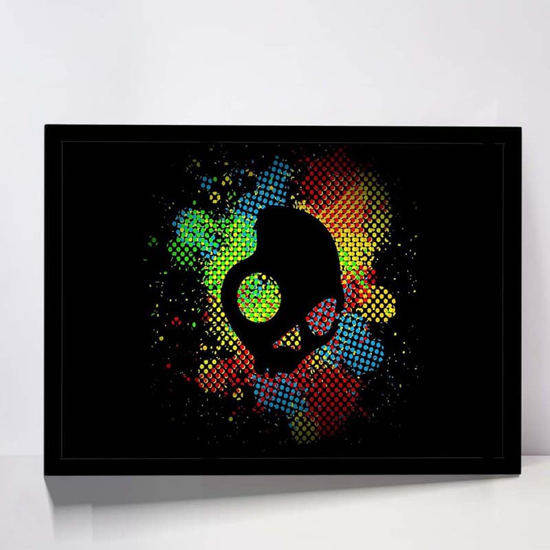 تابلو مدل skull candy کد F-17004