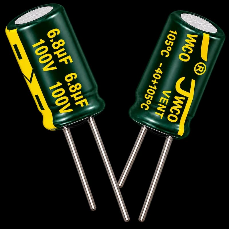خازن JWCO Green 6.8µF 100V