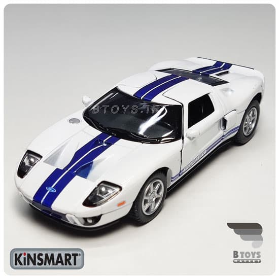 ماکت فورد جی تی 2006 کینسمارت(FORD GT 2006 kinsmart) — تصویر ۸