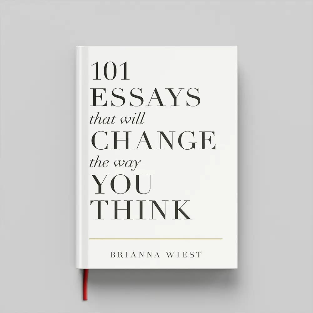 کتاب 101 Essays That Will Change The Way You Think جلد سخت (HARDCOVER) — تصویر ۲