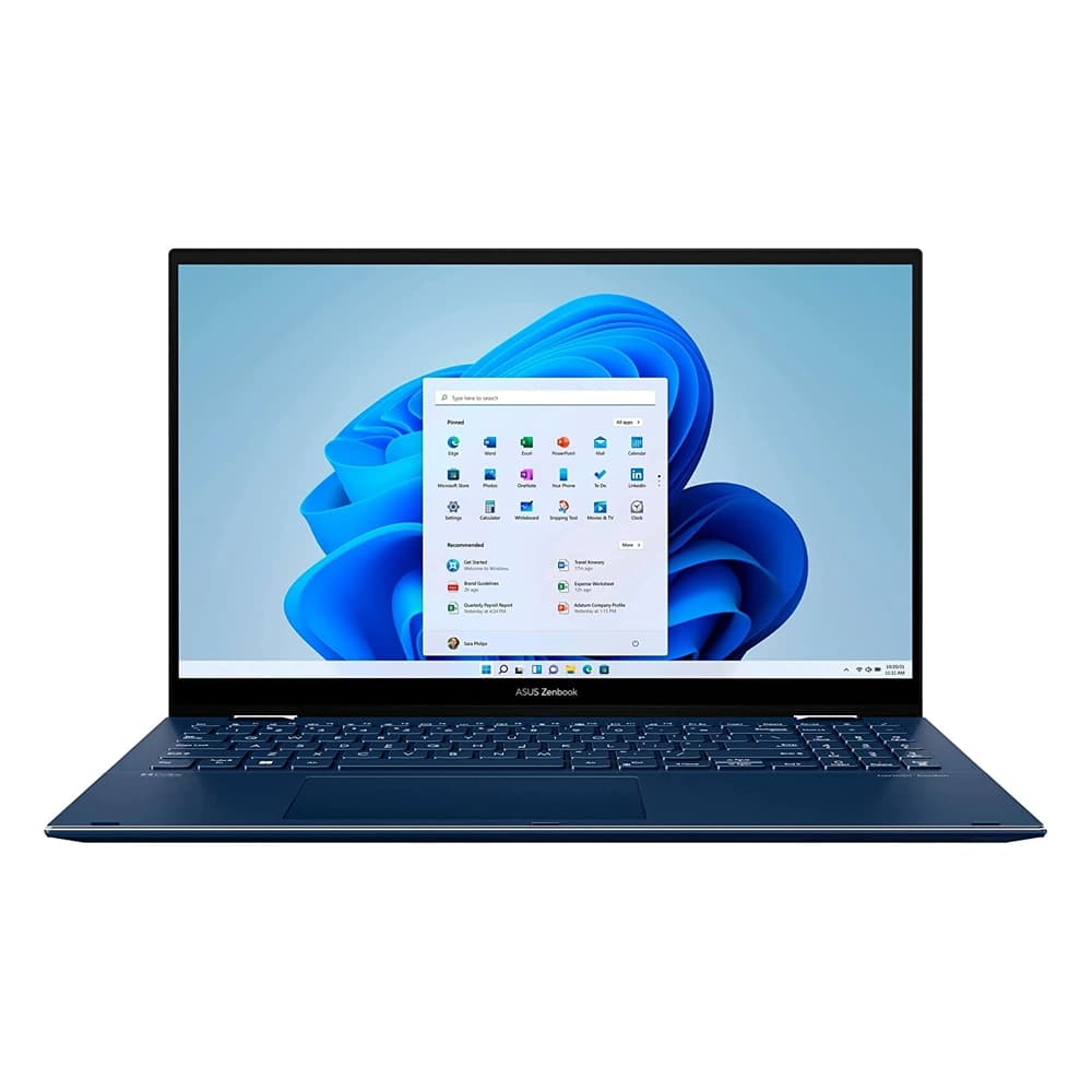 لپ ایسوس بدون باتری ASUS Zenbook Pro 15 Flip OLED | i7-12700H | 16G | 512G | INTEL (R) IRIS (R) XE | 15.6”2k X360 TOUCH OLED (استوک) — تصویر ۲