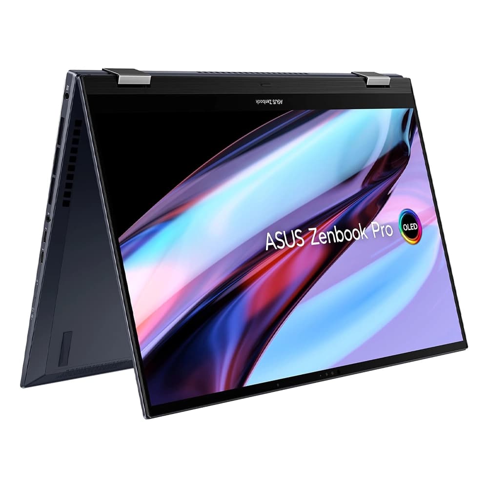 لپ ایسوس بدون باتری ASUS Zenbook Pro 15 Flip OLED | i7-12700H | 16G | 512G | INTEL (R) IRIS (R) XE | 15.6”2k X360 TOUCH OLED (استوک) — تصویر ۵