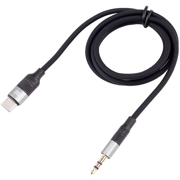 کابل تبدیل USB-C به AUX ارلدام مدل AUX55 طول 1 متر — تصویر ۳