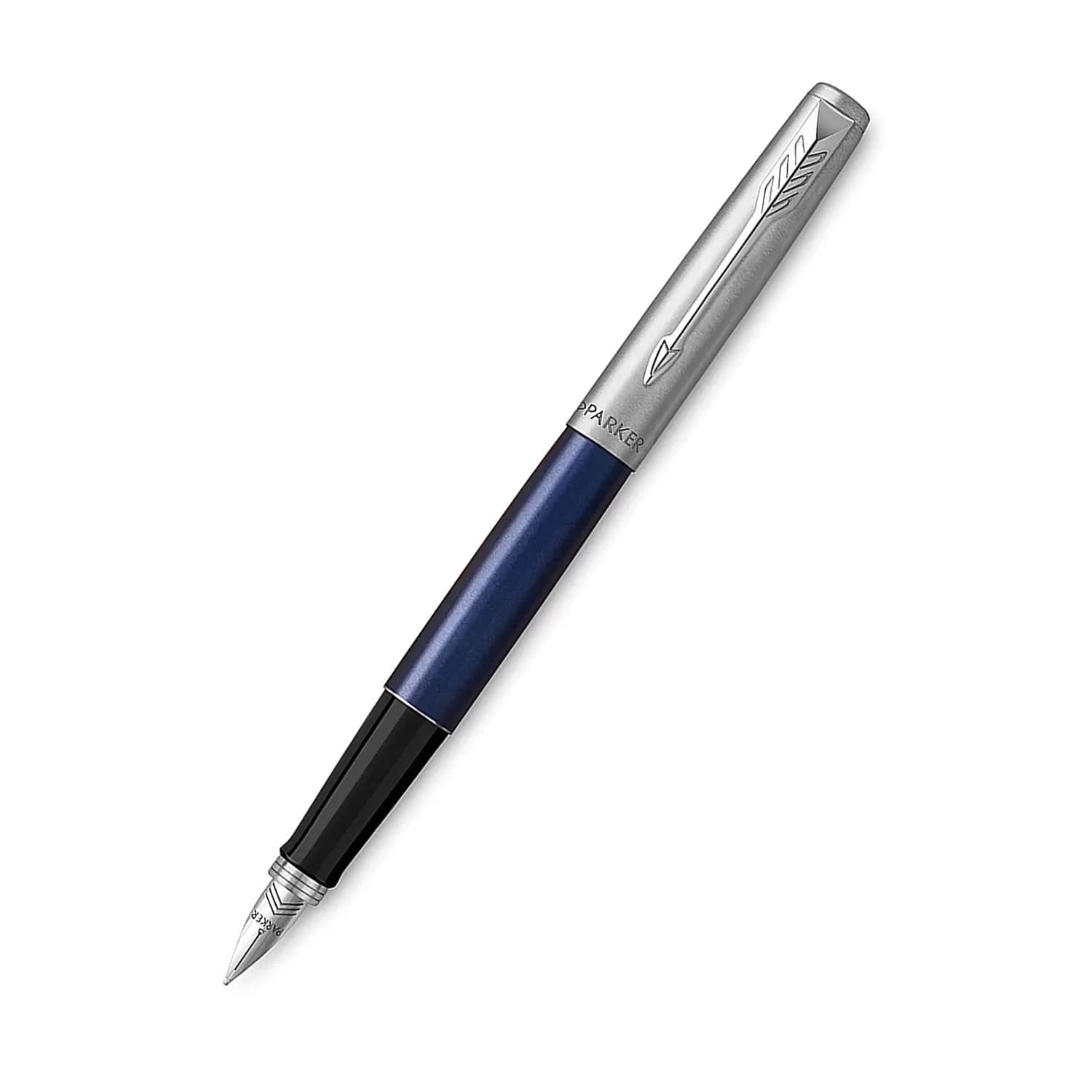 خودنویس ژوتر تمام استیل رنگی گیره کروم – Parker Jotter Fountain Pen — تصویر ۲