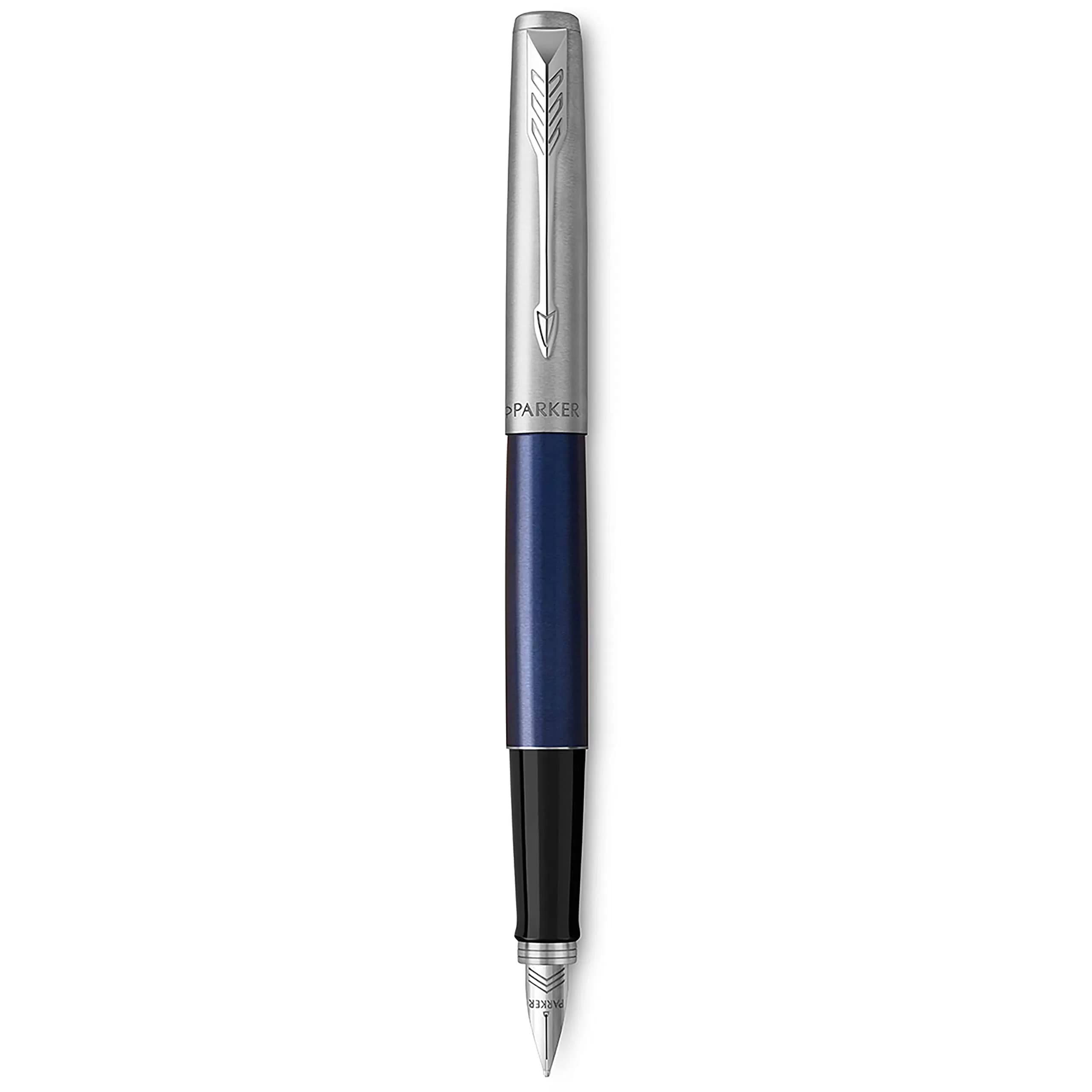 خودنویس ژوتر تمام استیل رنگی گیره کروم – Parker Jotter Fountain Pen — تصویر ۳