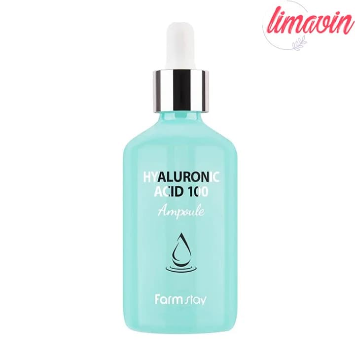 سرم پوست فارم استی مدل 100 Hyaluronic Acid حجم 100 میلی لیتر