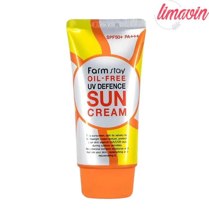 کرم ضد آفتاب بی رنگ فارم استی spf 50 مدل OIL-FREE مناسب پوست های مختلط و چرب حجم 70 میلی لیتر