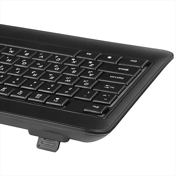 کیبورد مخصوص بازی RGB پی نت مدل KB-1400 — تصویر ۵