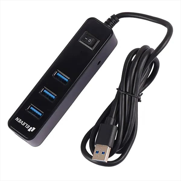 هاب 4 پورت USB 3.0 ایلون مدل H302 طول 1.2 متر — تصویر ۲