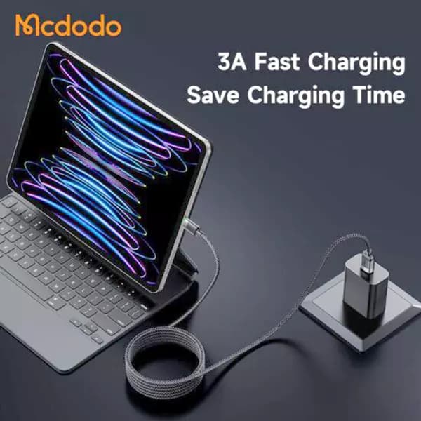 کابل USB به لایتنینگ بدنه مگنتی مک دودو مدل CA-6000 طول 1.2متر — تصویر ۱۲