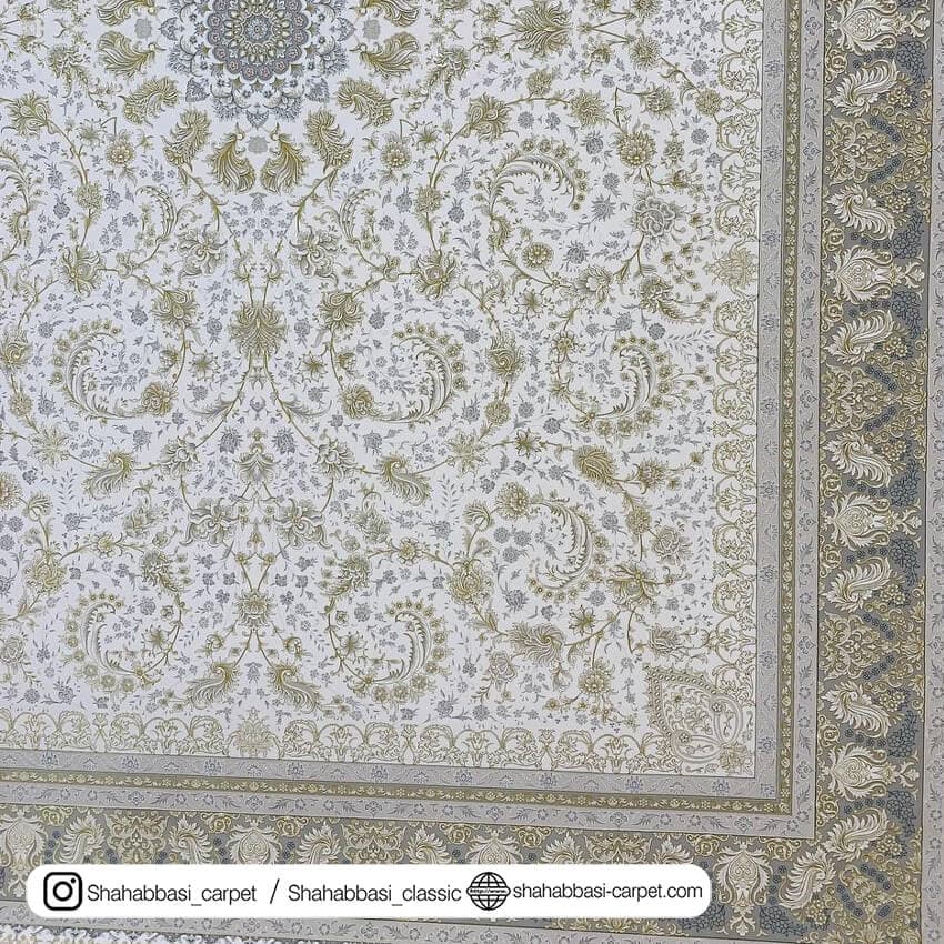 فرش طرح گلوریا کرم — تصویر ۵