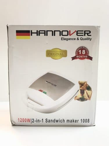 ساندویچ ساز گریل دار هانوور مدل HANNOVER1008