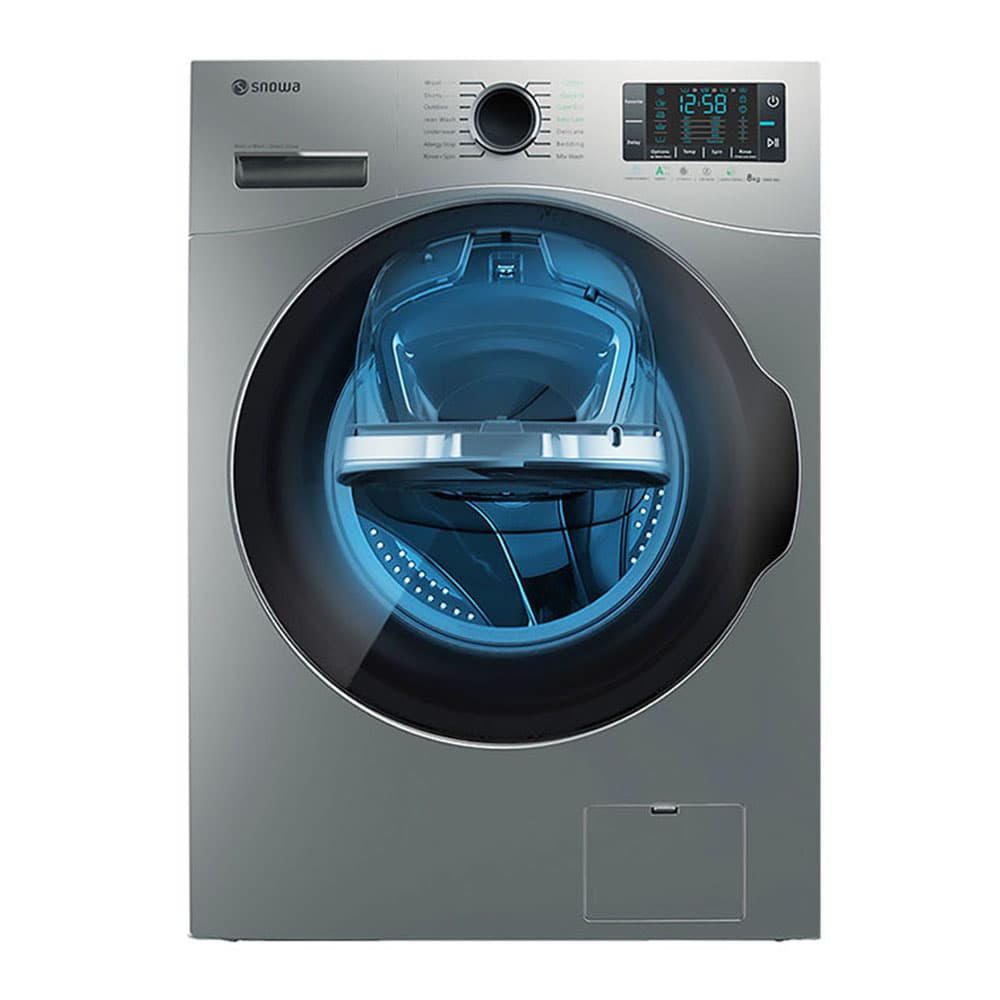ماشین لباسشویی اسنوا واش این واش 9 کیلویی نقره ای مدل SWM-94627 — تصویر ۲