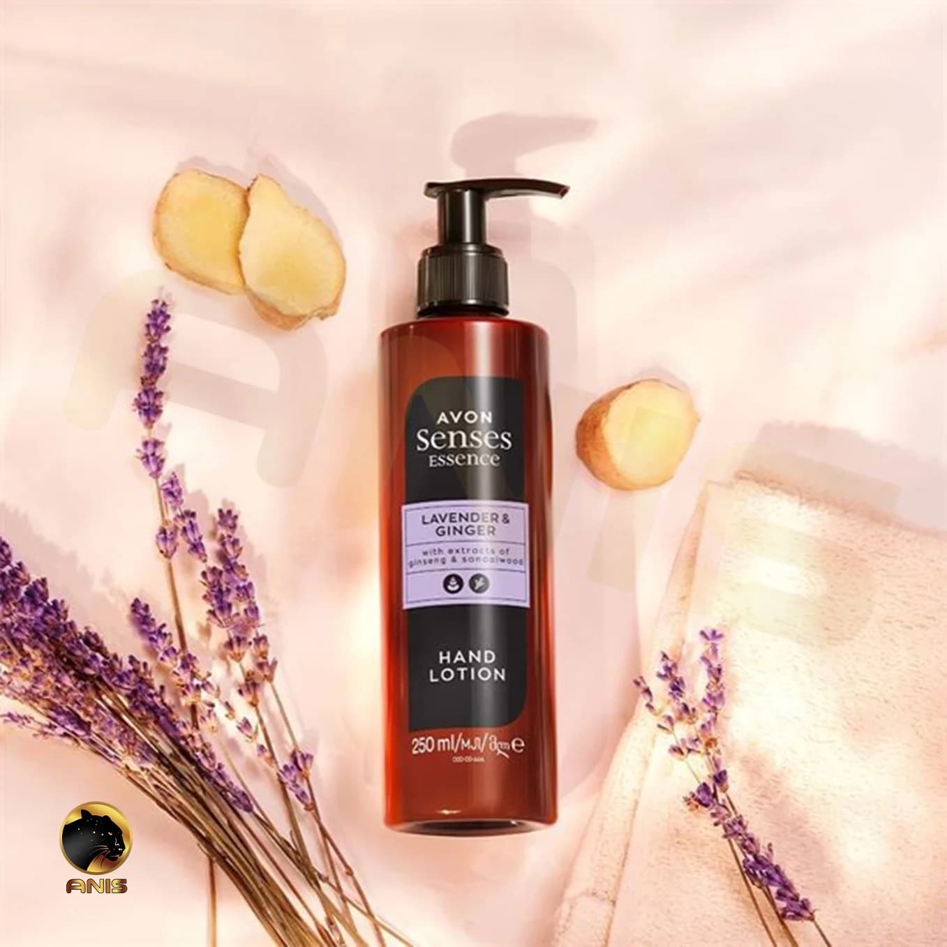 لوسیون دست senses آون دارای اسطوخودوس و زنجبیل 250 میل — تصویر ۴