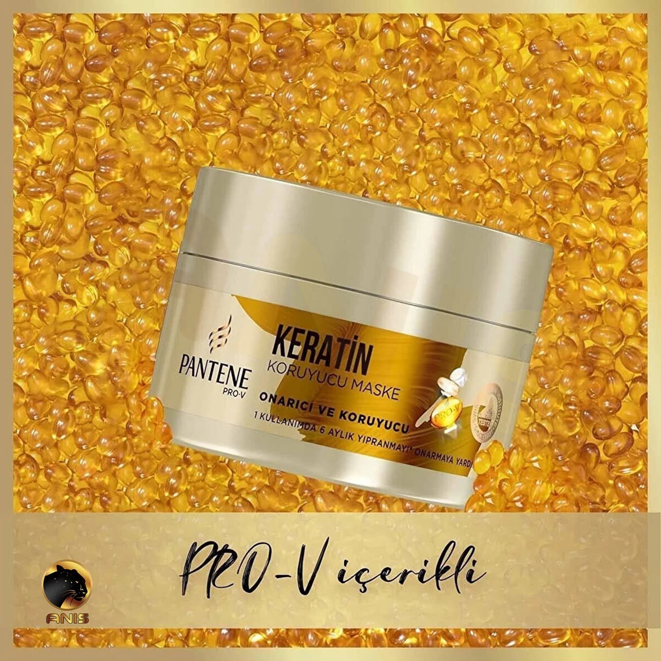 ماسک مو Keratin پنتن حاوی کراتین مایع حجم 200 میل — تصویر ۶