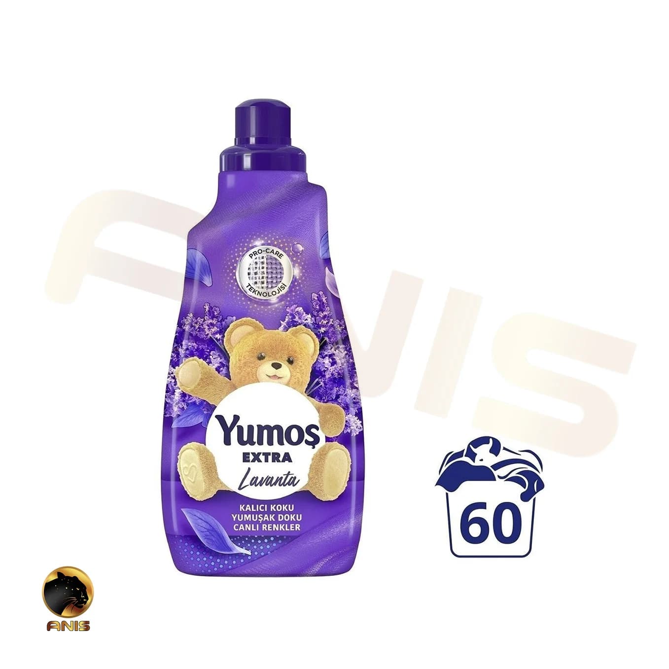 مایع نرم کننده Lavanta یوموش با رایحه اسطوخودوس 1440 میل — تصویر ۳